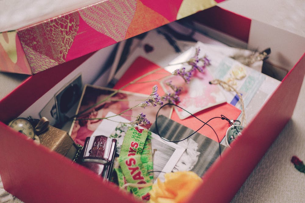 
          
            How to make a Sentimental Box or Memory Box - tidyspot
          
        