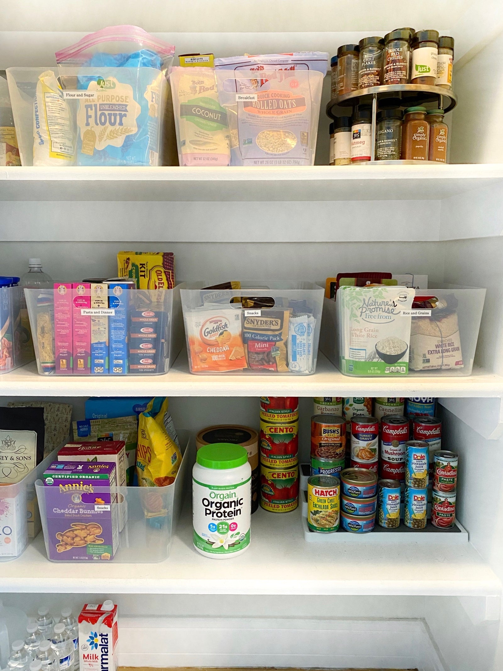 Pantry Organization | thetidyspot.com