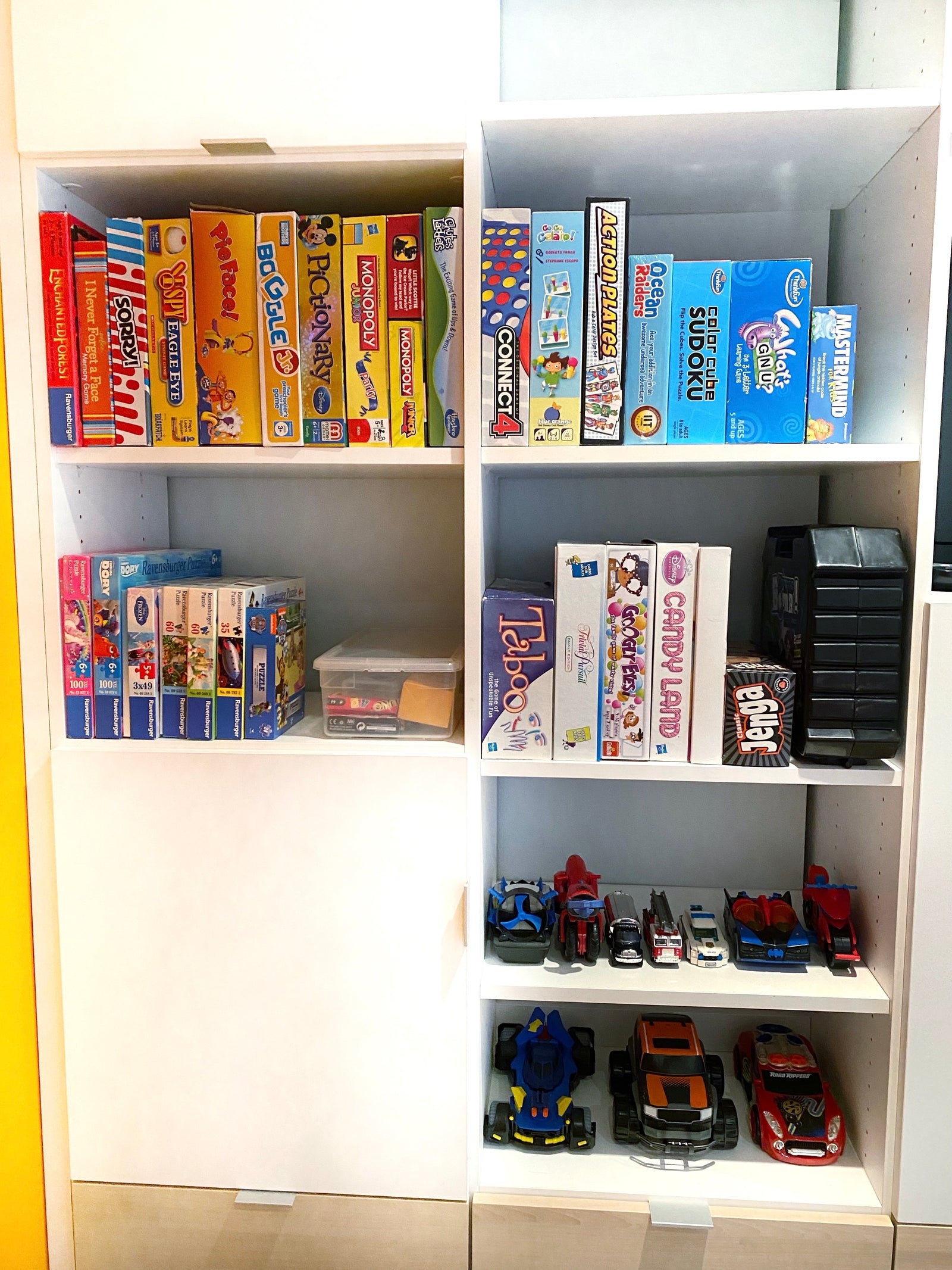 Playroom and Board Game Organization | thetidyspot.com