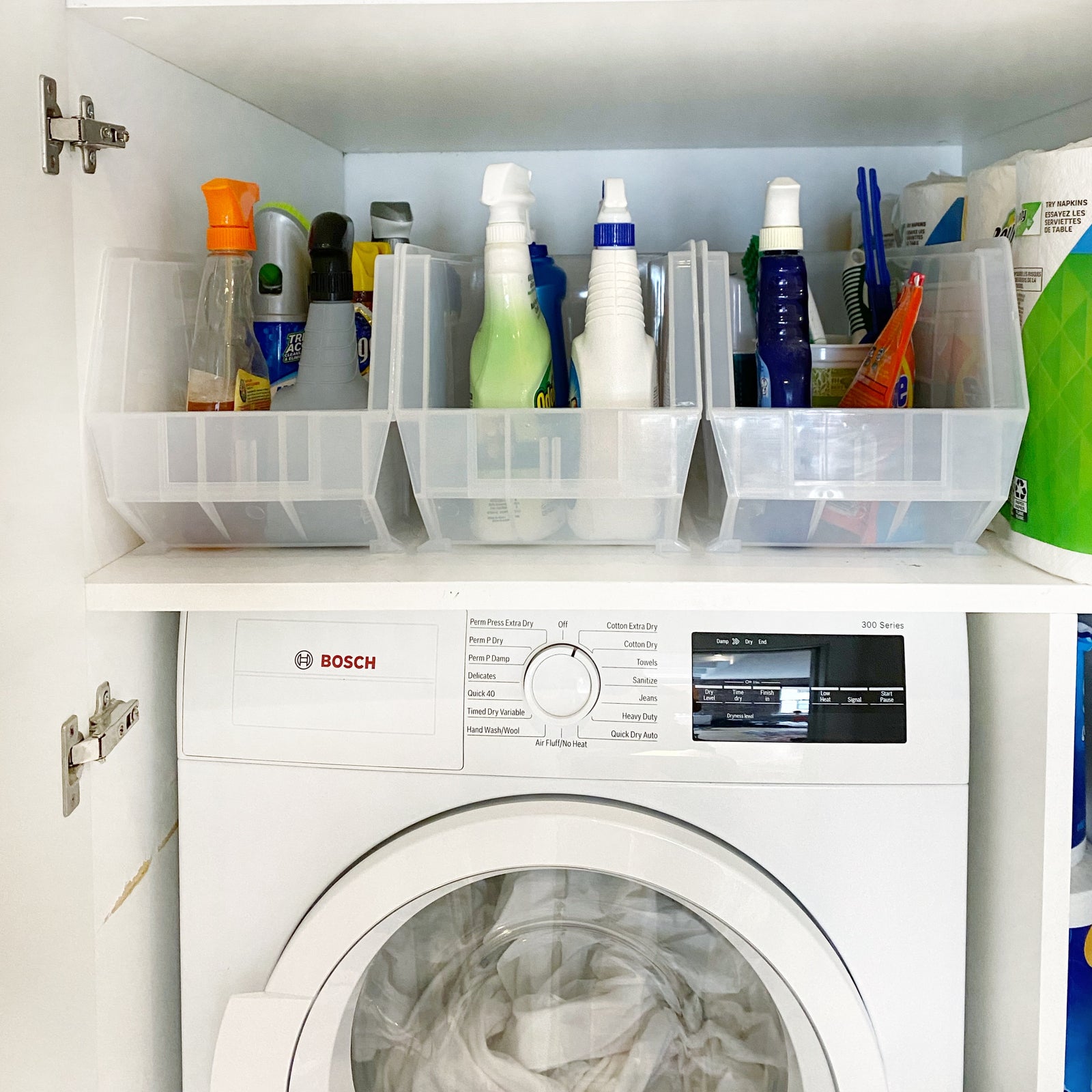 Laundry Room Organization Bedroom Closet Organization | thetidyspot.com