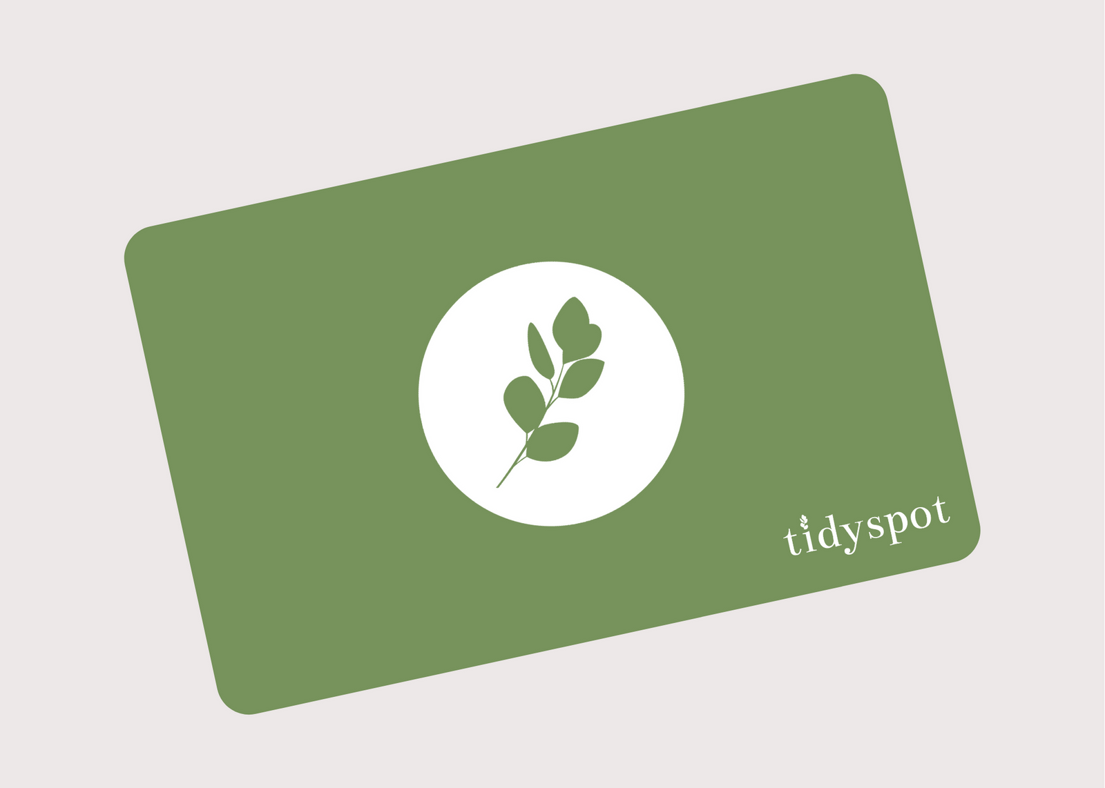 tidyspot Gift Card Image